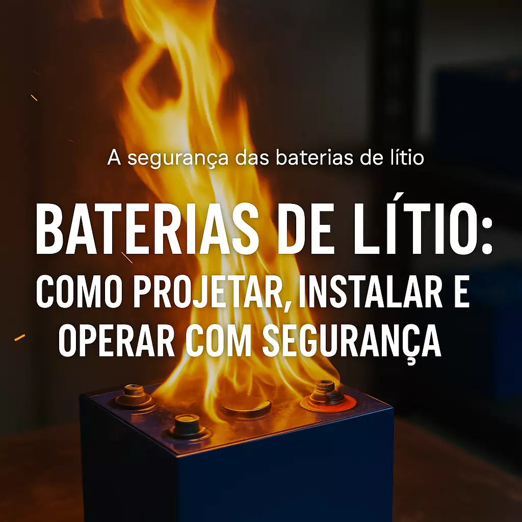 Baterias de Lítio: Como Projetar, Instalar e Operar com Segurança